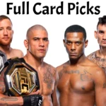 UFC 300 Fight Card
