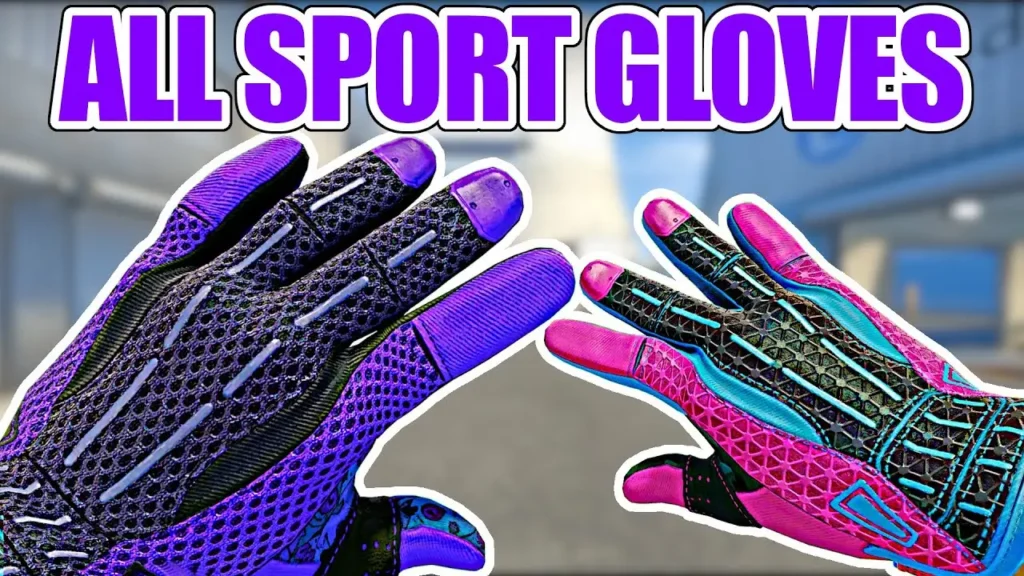 fashion sports gloves